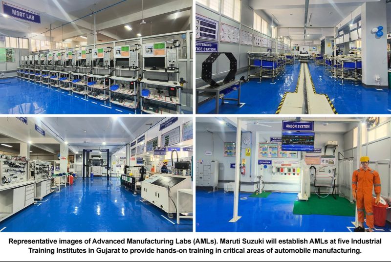 Maruti Suzuki, Gujarat Government Partner to Set Up Advanced Manufacturing Labs in Five ITIs